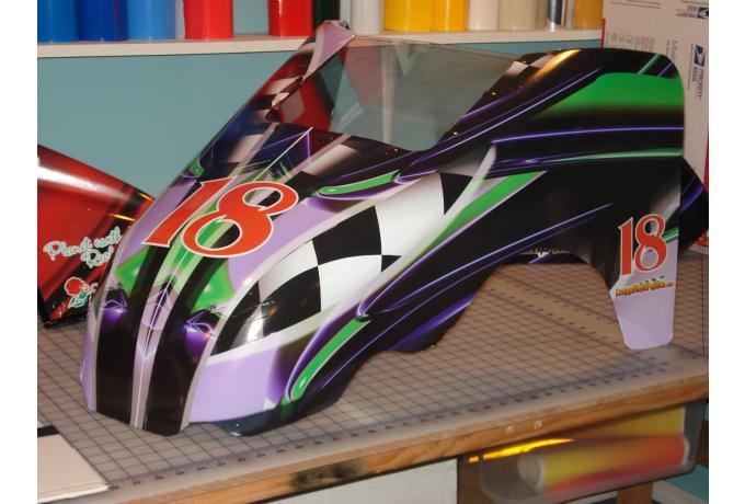 Order racecar graphics from a racecar driver!