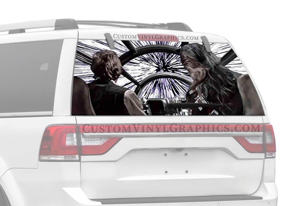 2X Star Wars Car Sticker Truck Window Door Bumper Wall Laptop