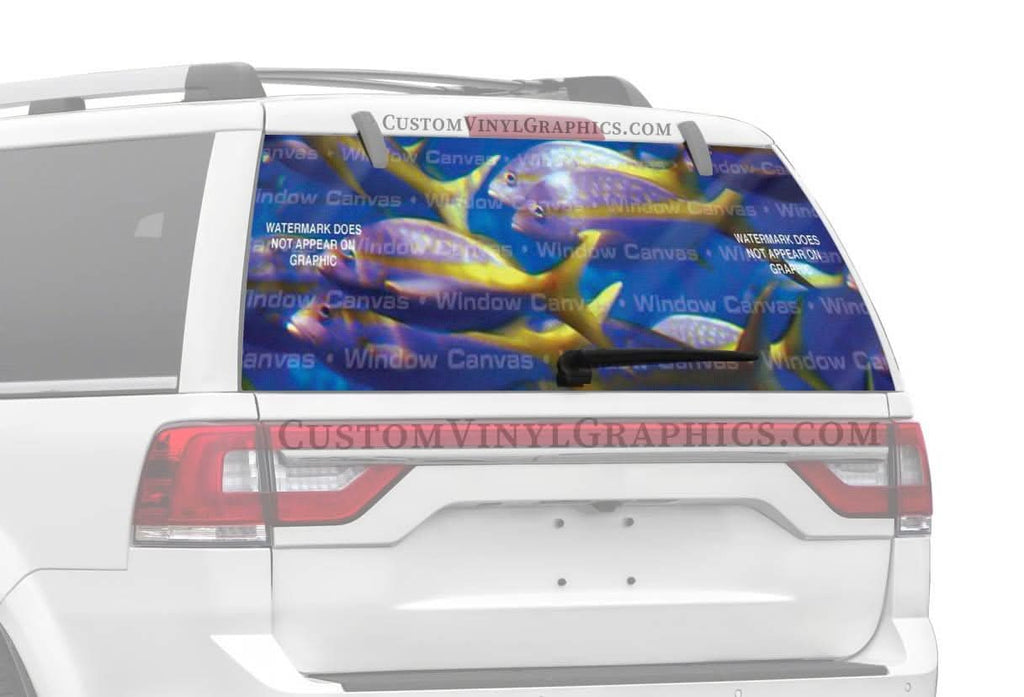 Follow The Leader Rear Window Decal - Custom Vinyl Graphics Follow The Leader Rear Window Decal - Custom Vinyl Graphics