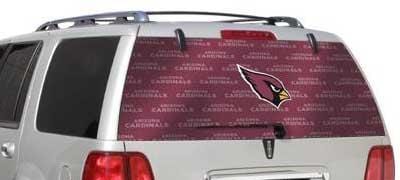 Arizona Cardinals Rear Window Decal - Custom Vinyl Graphics