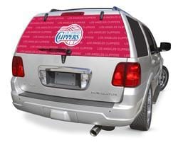 Los Angeles Clippers Rear Window Decal - Custom Vinyl Graphics