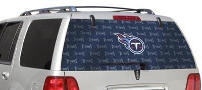 Tennessee Titans Rear Window Decal - Custom Vinyl Graphics
