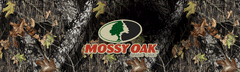 New Breakup With Mossy Oak Logo Rear Window Decals - Custom Vinyl Graphics