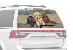 Lookin' For Action Rear Window Decal - Custom Vinyl Graphics
