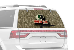 Bottomland With Logo Rear Window Decals - Custom Vinyl Graphics