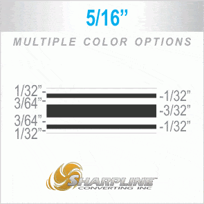 5/16" MicroFlare Pinstriping Tape - Custom Vinyl Graphics