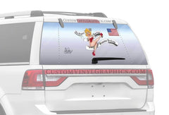 Stimulus Package Rear Window Decal - Custom Vinyl Graphics