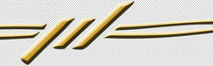 Barbed Wire Side Vinyl Graphic - Custom Vinyl Graphics