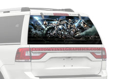 Morning Star Truck Window Decal - Custom Vinyl Graphics