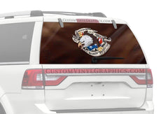 Freedom Isn't Free Truck Window Decal - Custom Vinyl Graphics
