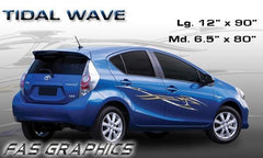 Tidal Wave Vinyl Graphic - Custom Vinyl Graphics