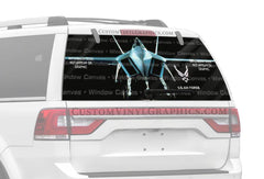 USAF 22 Rear Window Decal - Custom Vinyl Graphics