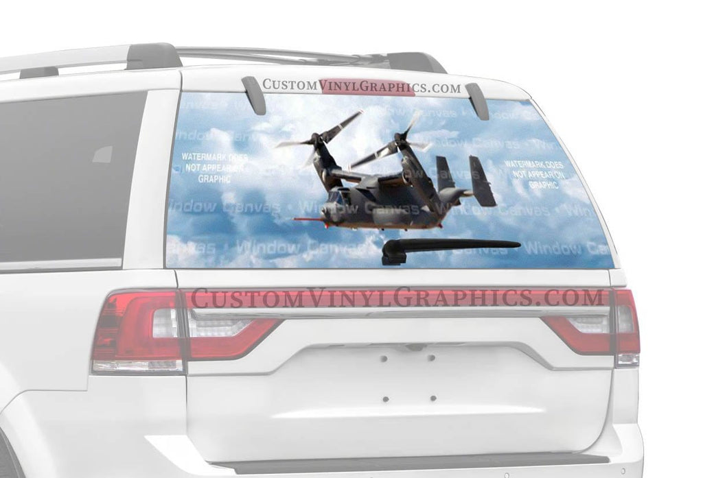 Osprey Rear Window Decal - Custom Vinyl Graphics
