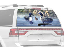 Rocky Shallows Rear Window Decal - Custom Vinyl Graphics