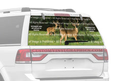 Buck Fever Rear Window Decal - Custom Vinyl Graphics