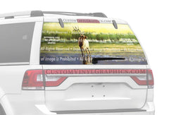 Still Glides Stream Rear Window Decal - Custom Vinyl Graphics