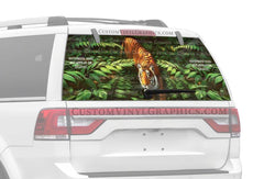 Firelines Rear Window Decal - Custom Vinyl Graphics