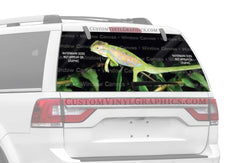 Natures Painter Rear Window Decal - Custom Vinyl Graphics