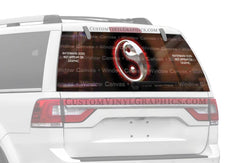 Balance Rear Window Decal - Custom Vinyl Graphics
