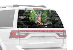 Athena Rear Window Decal - Custom Vinyl Graphics