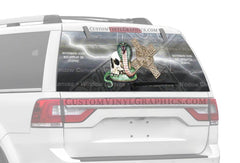Celtic Storm Rear Window Decal - Custom Vinyl Graphics