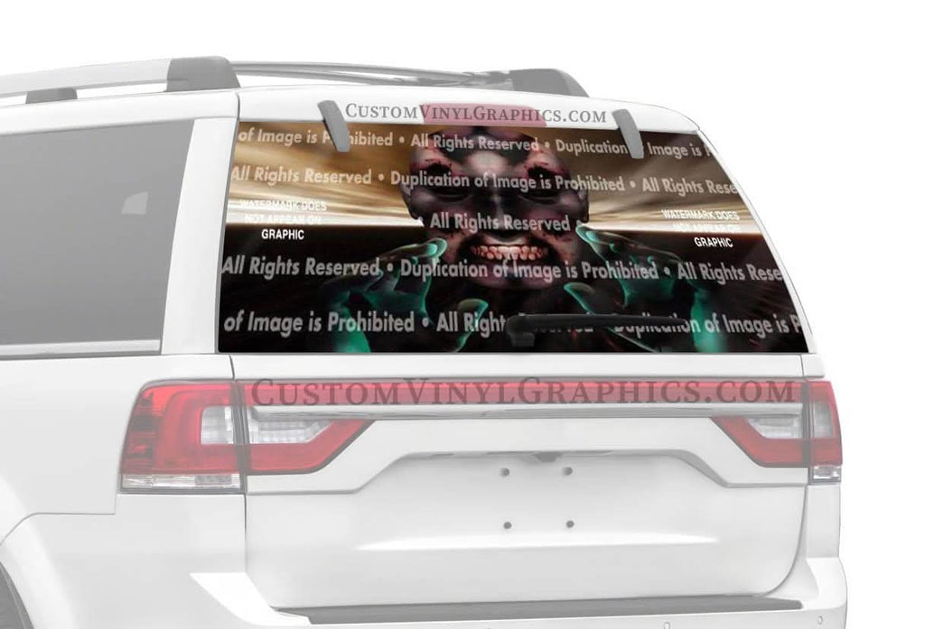 Generator Rear Window Decal – Custom Vinyl Graphics
