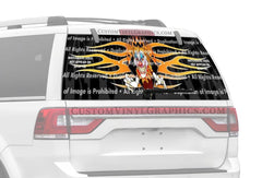 Psycho Clown Rear Window Decal - Custom Vinyl Graphics