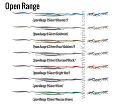 Open Range Vinyl Graphic - Custom Vinyl Graphics