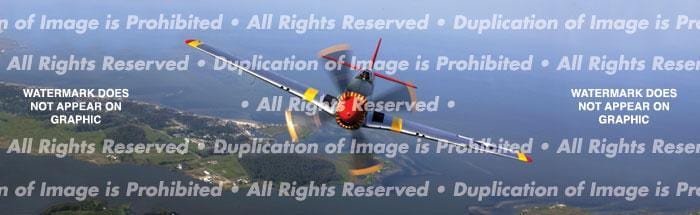 P-51 Mustang Rear Window Decal - Custom Vinyl Graphics