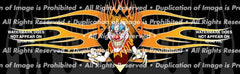 Psycho Clown Rear Window Decal - Custom Vinyl Graphics