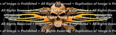 Skull Wrenches 2 Rear Window Decal - Custom Vinyl Graphics