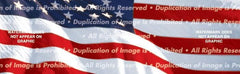 US Flag 1 Rear Window Decal - Custom Vinyl Graphics