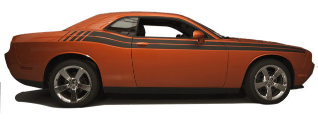 Challenger R/T Body Line Stripe Strobe - Custom Vinyl Graphics