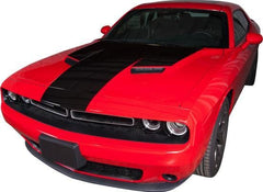 Challenger Extended Hood Center - Custom Vinyl Graphics