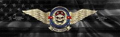 American Wings Truck Window Decal - Custom Vinyl Graphics