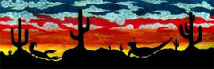 Desert Truck Window Decal - Custom Vinyl Graphics
