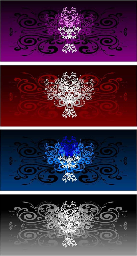 Scrollwork Truck Window Decal - Custom Vinyl Graphics