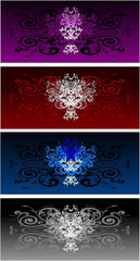 Scrollwork Truck Window Decal - Custom Vinyl Graphics