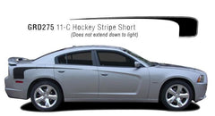 Dodge Charger Hockey Stripe Short - Custom Vinyl Graphics