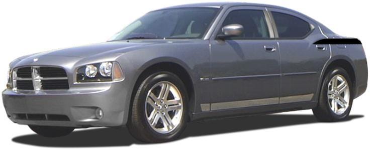 Dodge Charger Quarter Panel Accent - Custom Vinyl Graphics