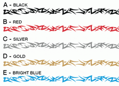 Tribal 7 Pinstriping Tape - Custom Vinyl Graphics