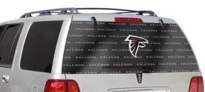 Atlanta Falcons Rear Window Decal - Custom Vinyl Graphics