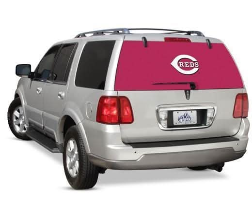 Cincinnati Reds Rear Window Decal – Custom Vinyl Graphics
