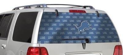 Detroit Lions Rear Window Decal – Custom Vinyl Graphics