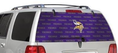Minnesota Vikings Rear Window Decal - Custom Vinyl Graphics