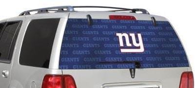 New York Giants Rear Window Decal - Custom Vinyl Graphics