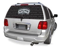 San Antonio Spurs Rear Window Decal - Custom Vinyl Graphics