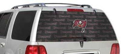 Tampa Bay Buccaneers Rear Window Decal - Custom Vinyl Graphics