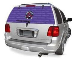 Toronto Raptors Rear Window Decal - Custom Vinyl Graphics
