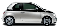 Fiat 500 Upper Stripe 